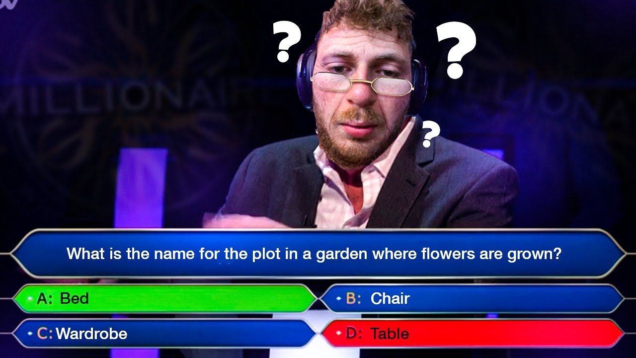 Failing The Millionaire at First Question [Who Wants To Be A Millionaire #2]