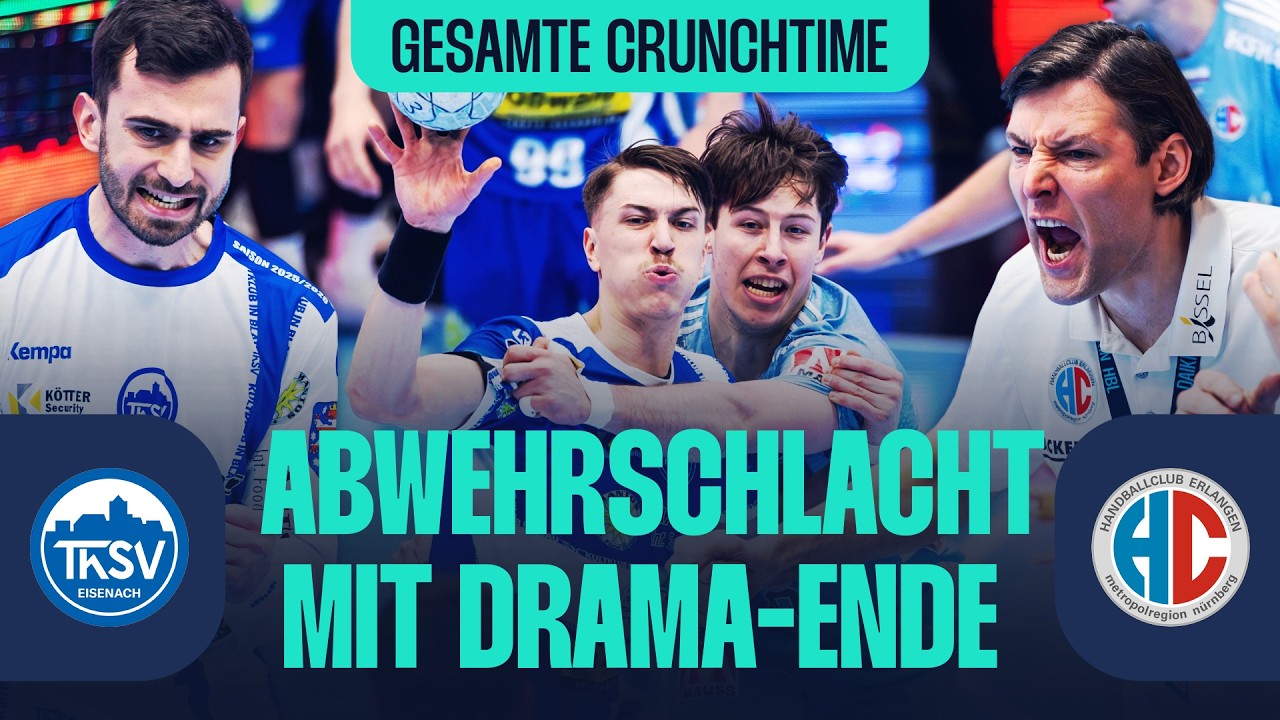 ENTSCHEIDUNG in den letzten Sekunden?! 🤯 | Gesamte Crunchtime @thsvesa 🆚 @hcerlangen