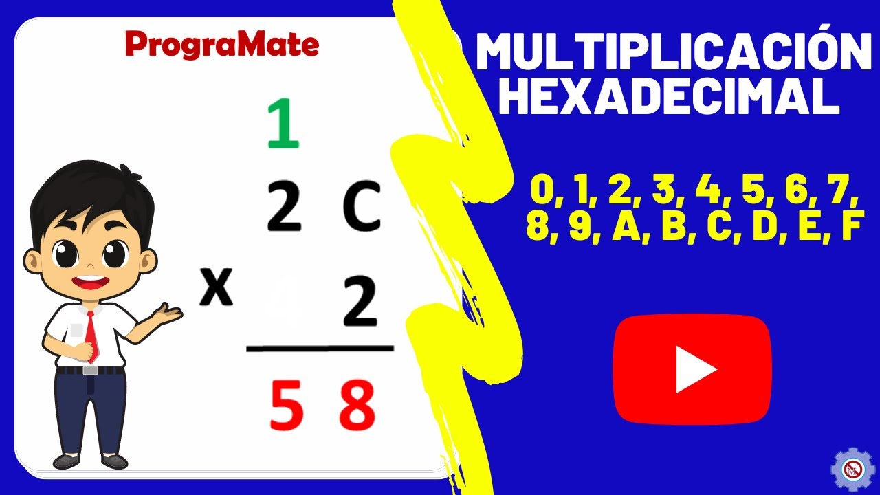 MULTIPLICACIÓN HEXADECIMAL - Ejemplos Resueltos #1 ✔ 💥