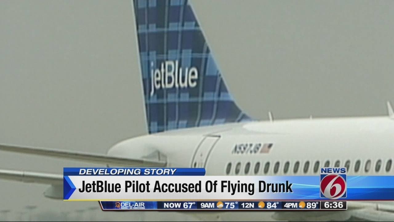 Pilot accused of flying while drunk
