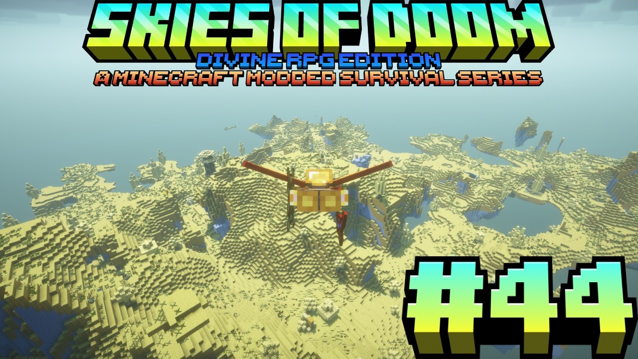Minecraft Skies of Doom (E44): Raglock's Chamber/Wreck's Lava Dungeon