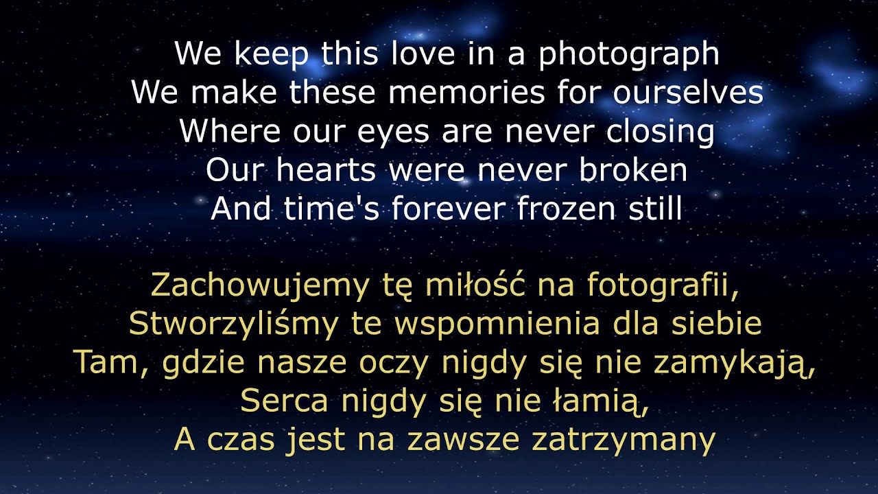 Ed Sheeran - Photograph | tłumaczenie pl