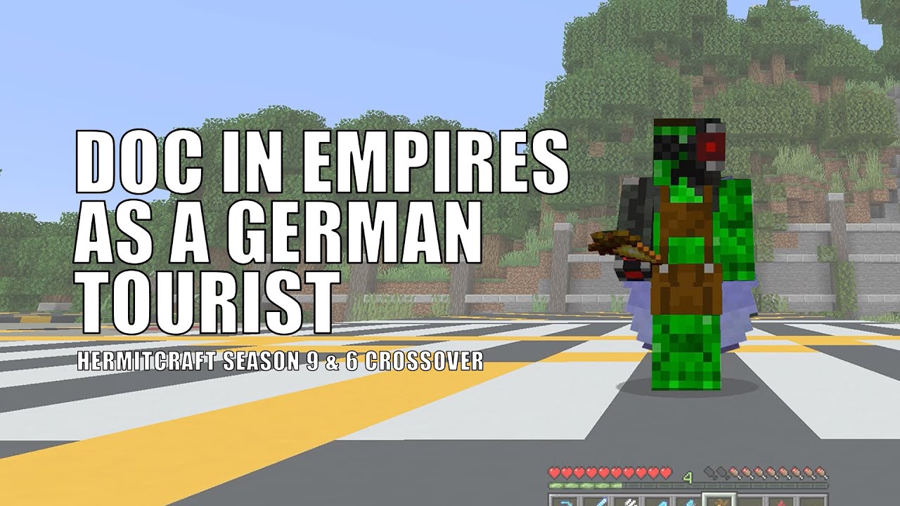 Docm77 the German tourist in Empires SMP Season 2 | Hermitcraft x Empires crossover