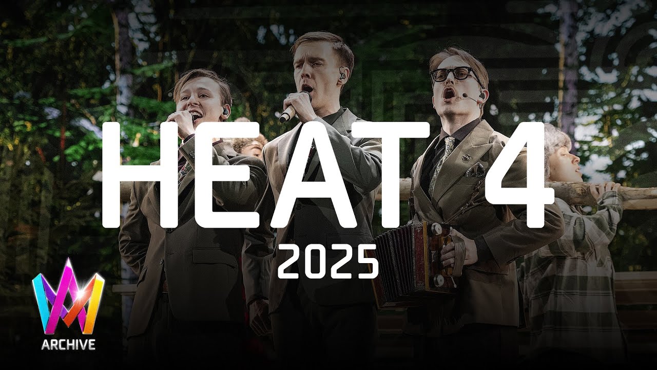 Heat 4 | Deltävling 4 | Melodifestivalen 2025 | AI English Subtitles | Melodifestivalen Archive