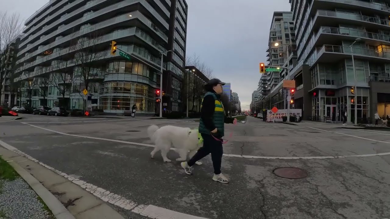 IRL Vancouver - 🚴a dark and drizzly bike ride home 🚴 02-03-2026