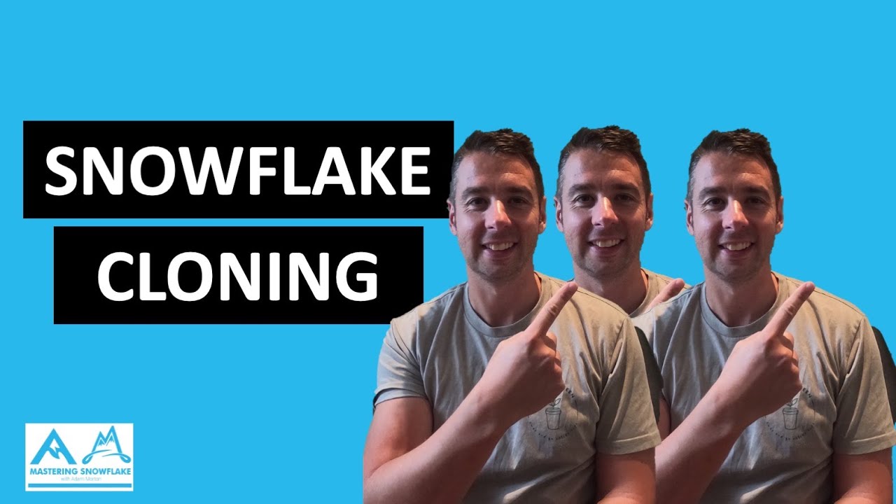 How to use Cloning in Snowflake for beginners | Create test environments FAST! | Snowflake Tutorial