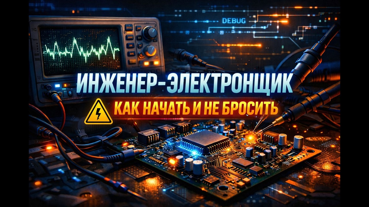Как на самом деле начинается путь инженера-электронщика?