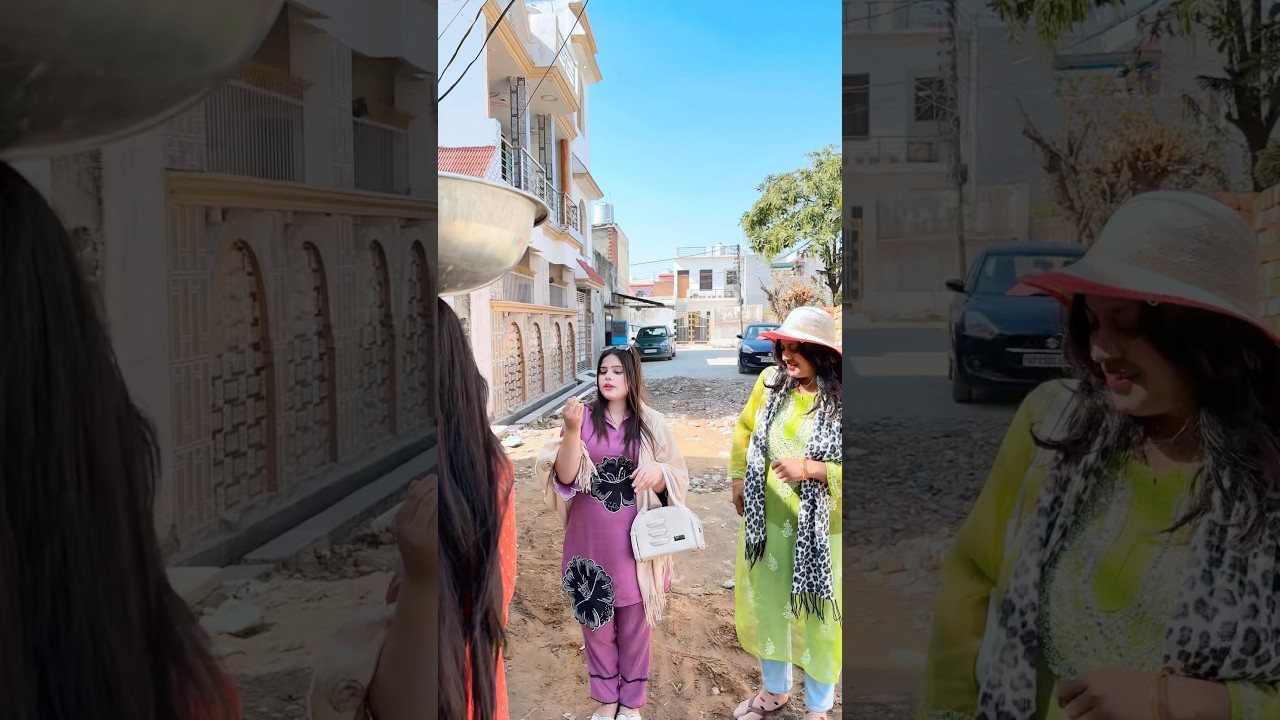 Stylist Amra 💃ki mazdur dost 🧱🥣😂 #viralvideo #comedy #saasbhau #funny #trending #shorts