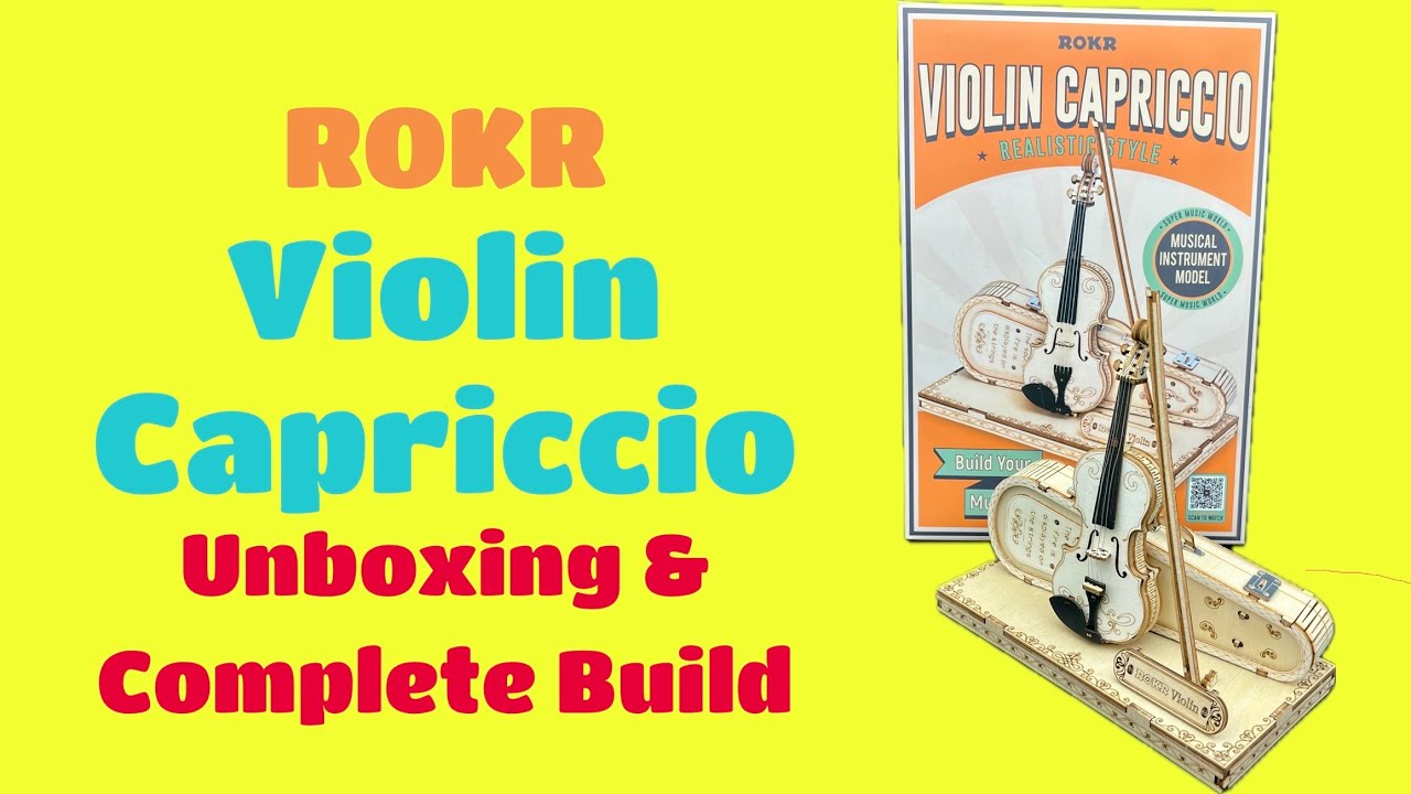 ROKR Violin Capriccio Unboxing and Complete Build