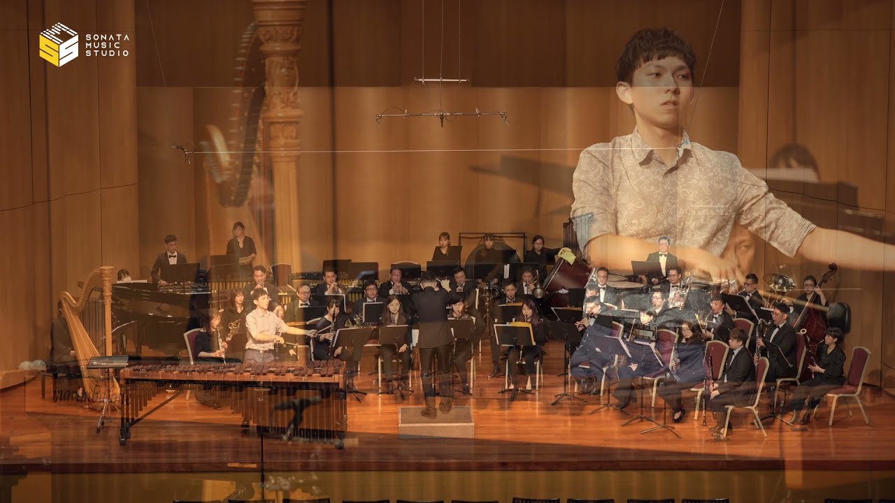 Emmanuel Séjourné-Concerto for Marimba and Wind Orchestra (arr. Jordan Gudefin)