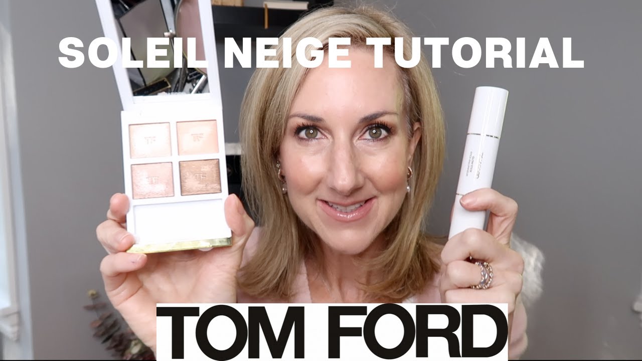NEW TOM FORD SOLEIL NEIGE COLLECTION | TUTORIAL | D'HIVER EYE QUAD + SOLEIL NEIGE GLOW STICK!