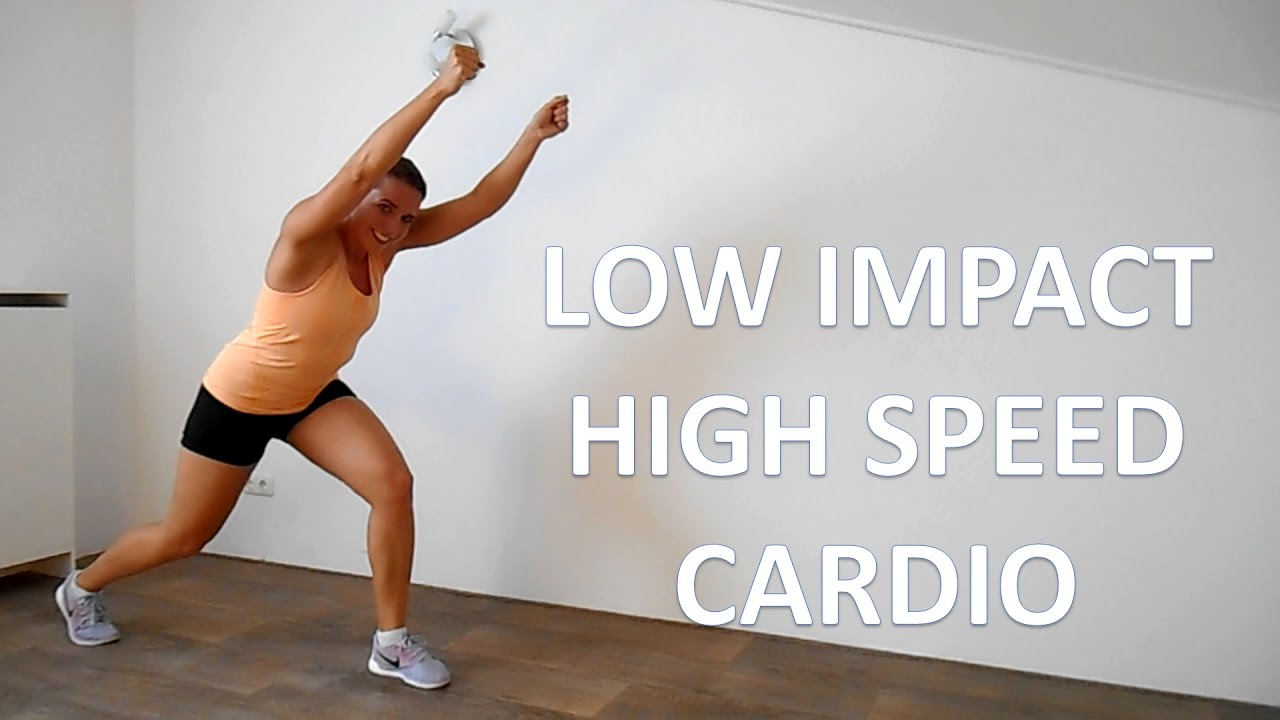 10 Minute Low Impact Cardio Workout – High Speed Cardio Workout At Home