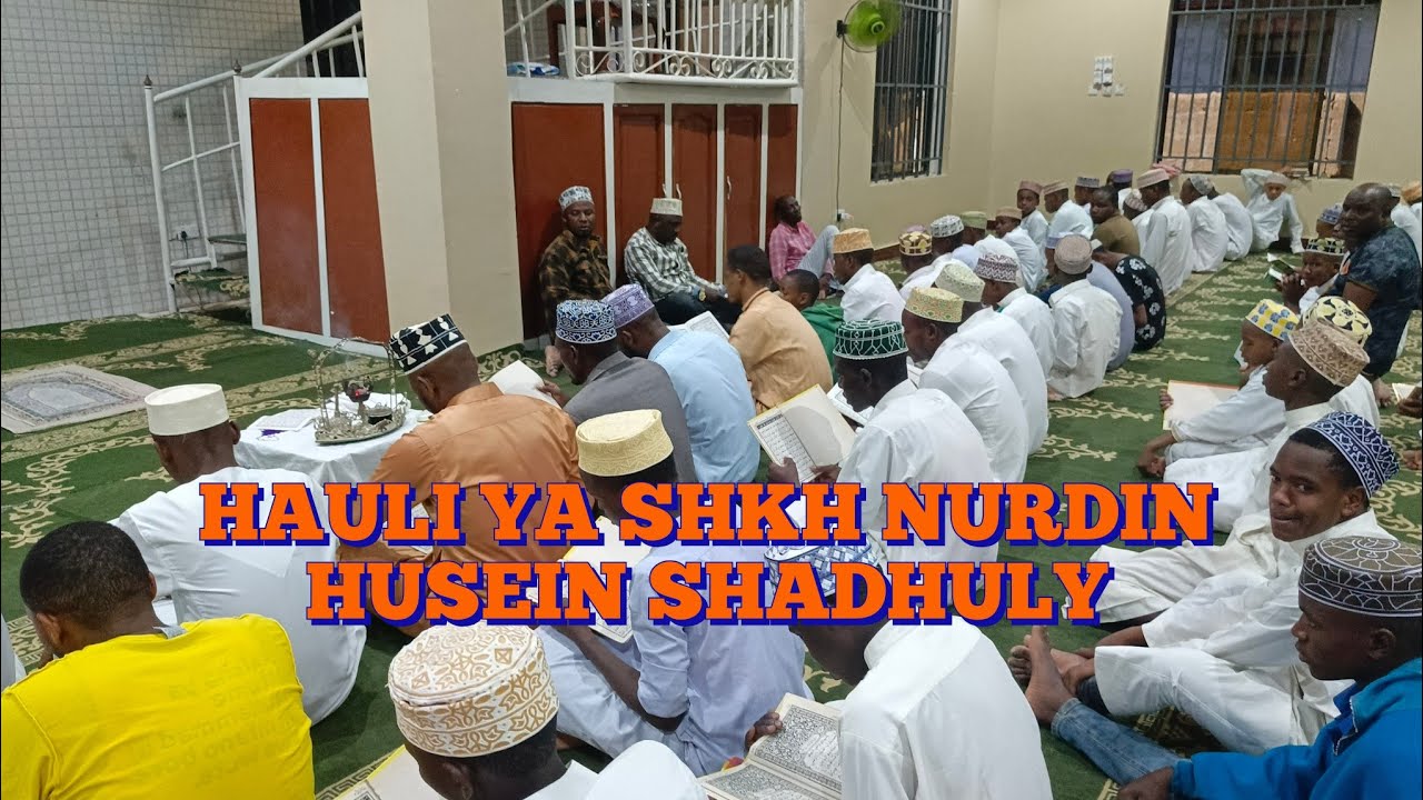 HAULI YA SHKH NURDIN HUSEIN SHADHULY IKIFANYIKA DARUL MUSTWAFA SHADHULY DODOMA TAR 31 JAN 2026