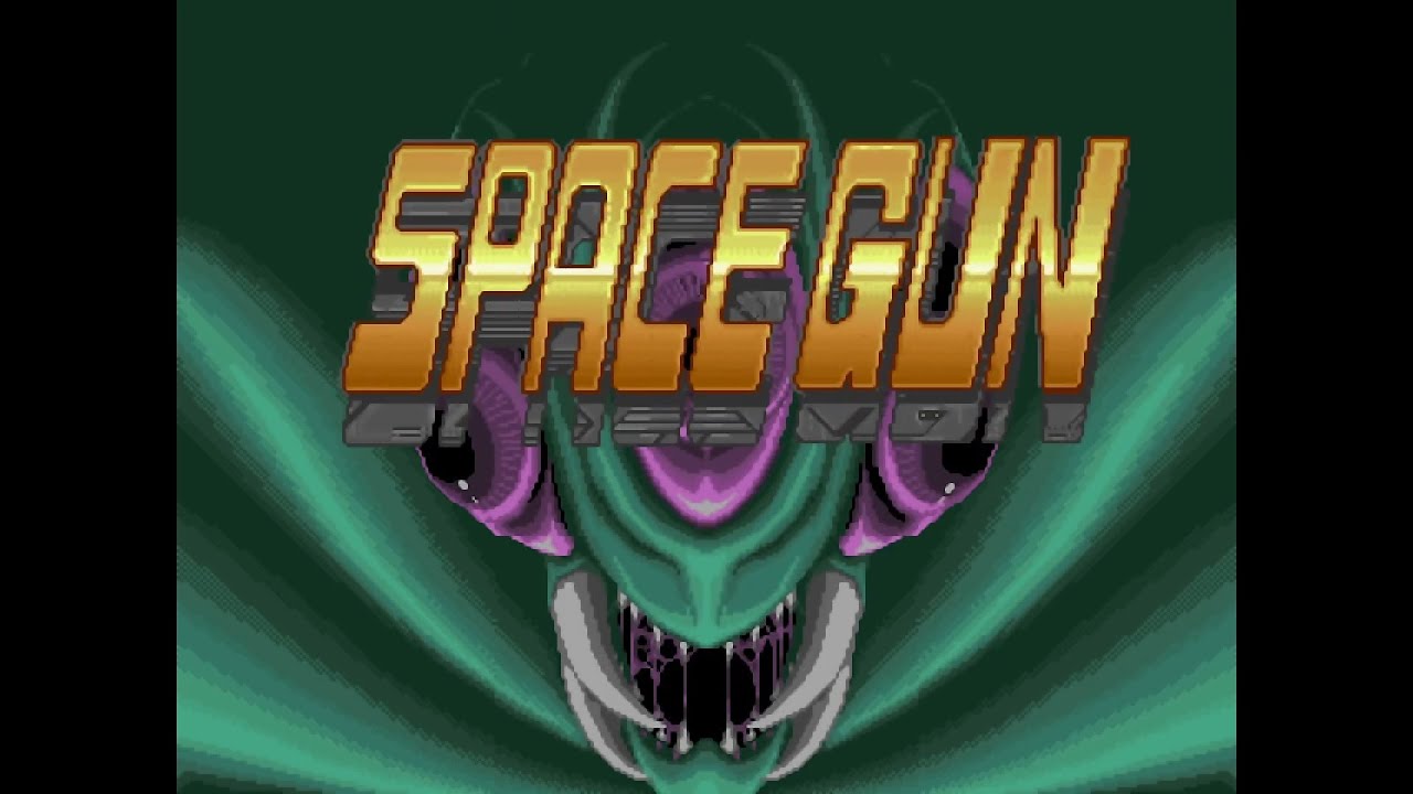 Space Gun. Arcade. Walkthrough (1 Coin, Good Ending)