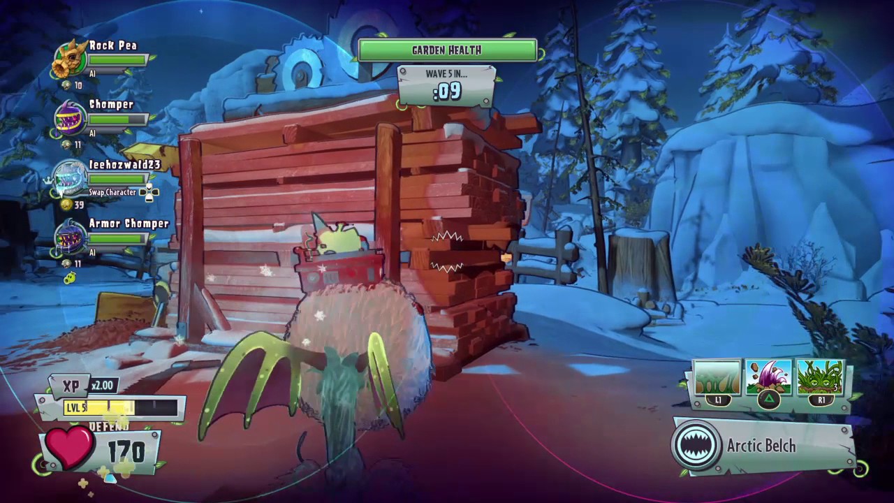 Plants vs Zombies GW2 solo play with friends Cody