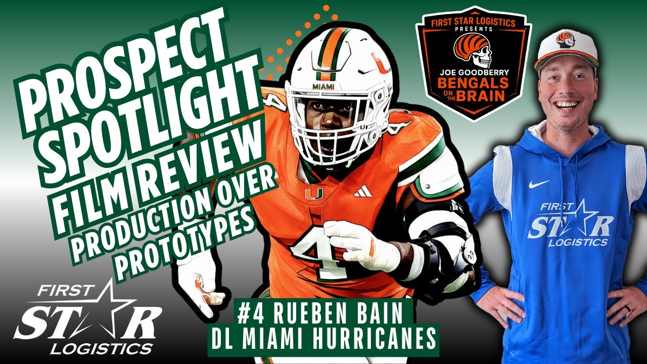 Rueben Bain Jr. Bengals On The Brain Film Review: Production Over Prototypes