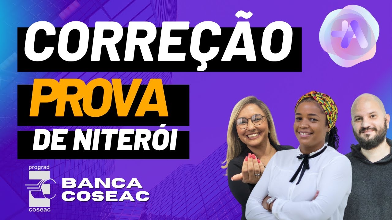 Correção da Prova do Concurso FME Niterói | Banca COSEAC | Gabarito Niterói