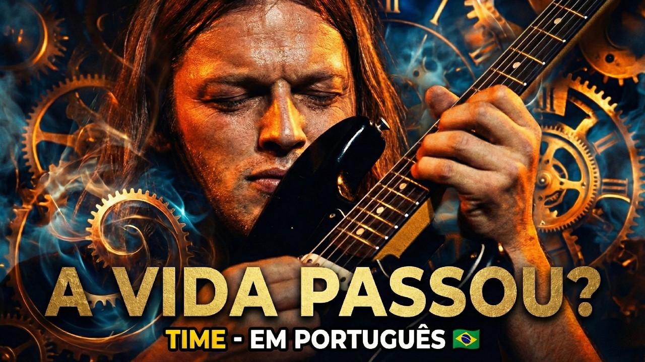 Time em Português | Pink Floyd Cover Traduzido 1973 TIME ⏳