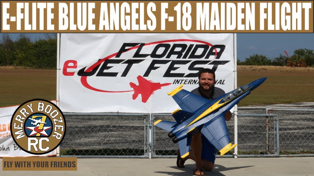 E-flite F-18 Blue Angels 80mm EDF