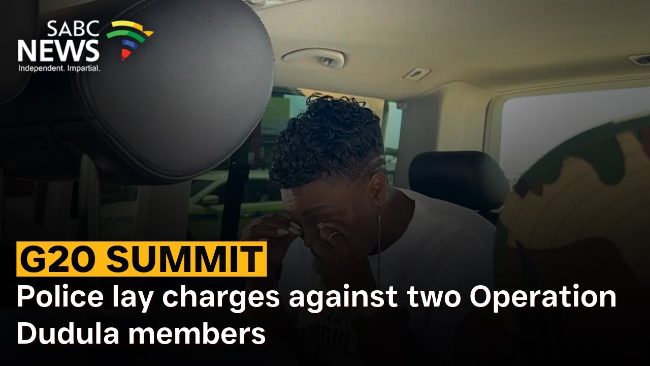 G20 Summit | Police lay charges against two Operation Dudula members
