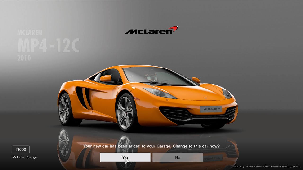 Gran Turismo™SPORT | McLaren MP4-12C | Test Race