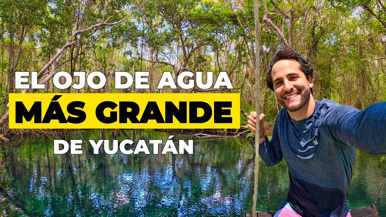 ¡Así lucen 3,600 litros de agua por minuto! ¿Qué hacer en Dzilam de Bravo? #dzilamdebravo #yucatán