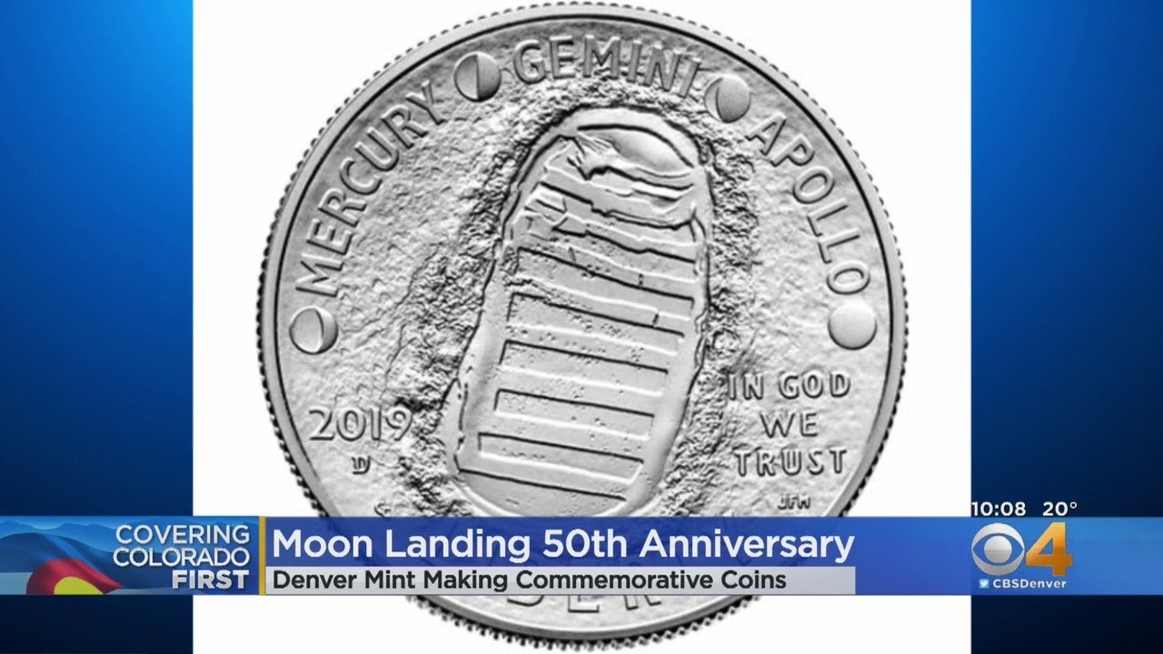 Denver Mint Creates Coins For Historic Moon Landing