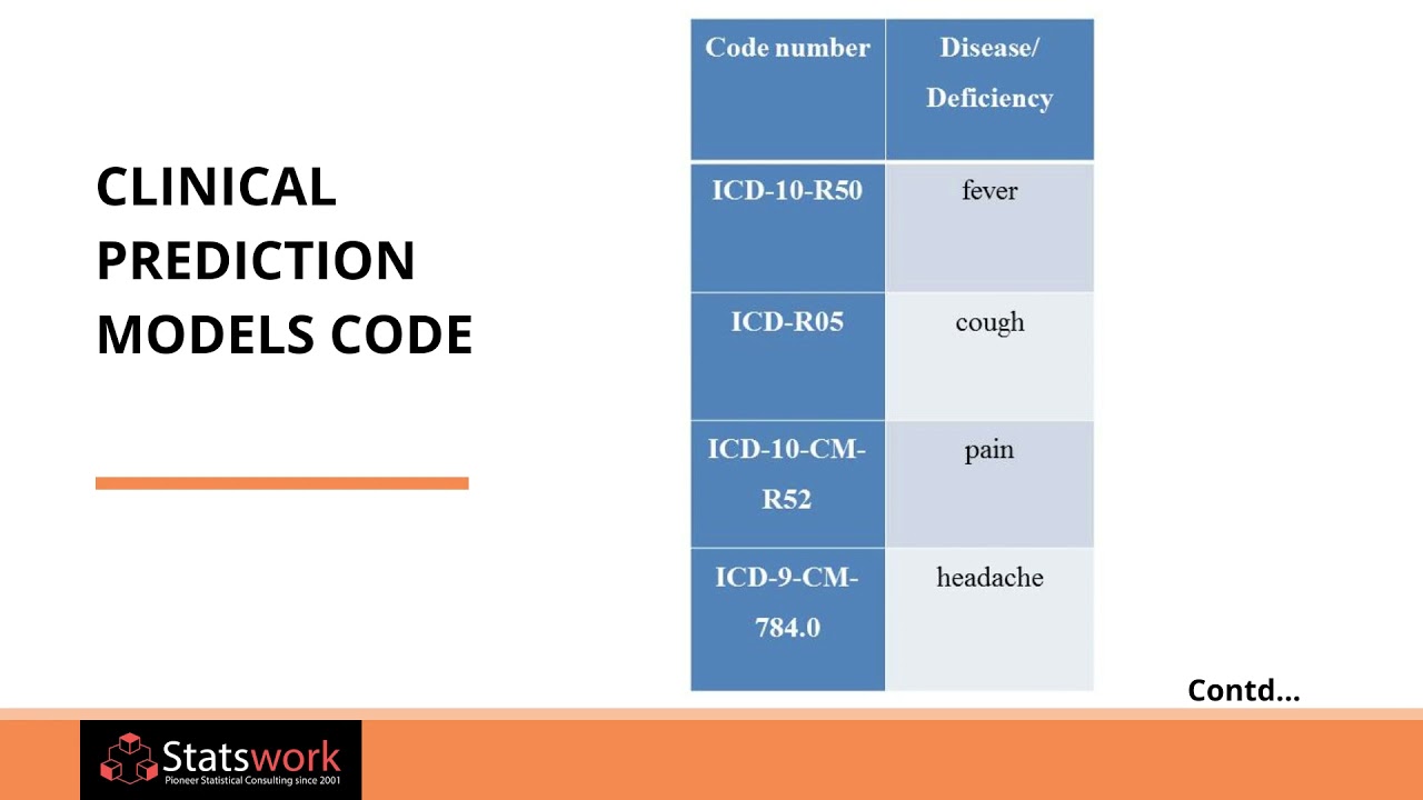 How to establish and evaluate clinical prediction models   Statswork