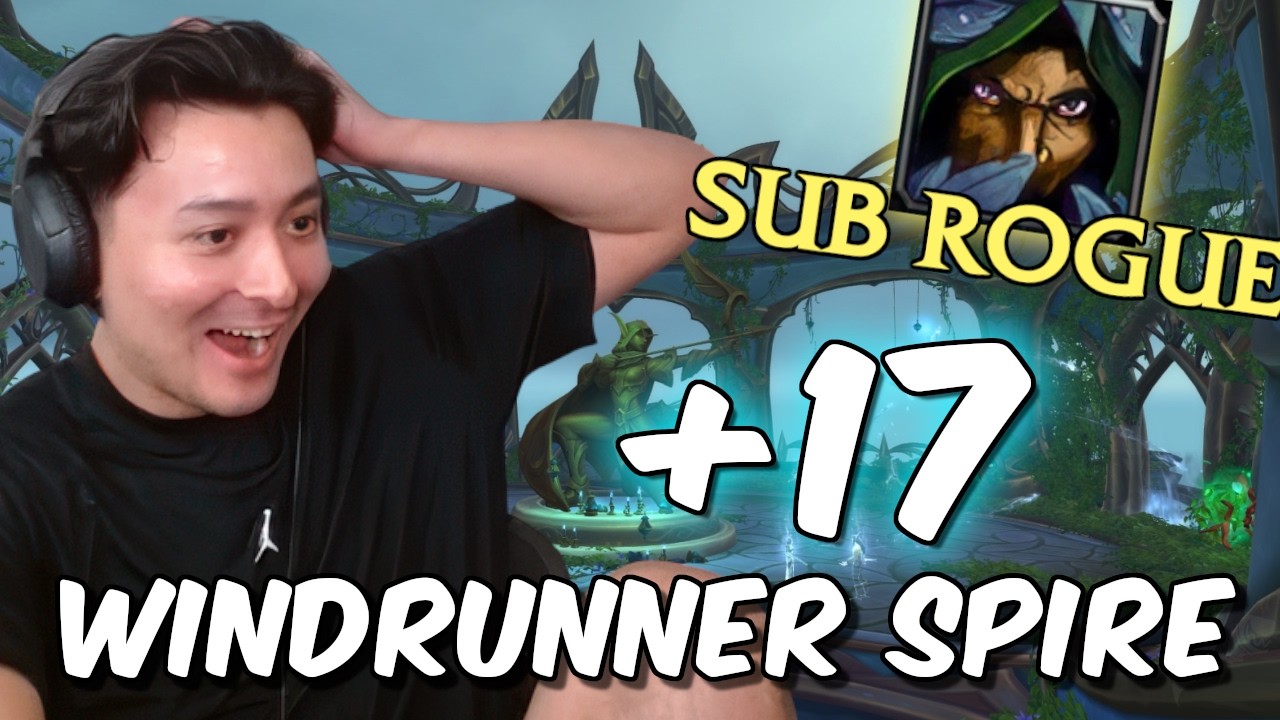 Windrunner Spire +17 &bull; Subtlety Rogue &bull; Pikaboo Midnight Season 1 M+