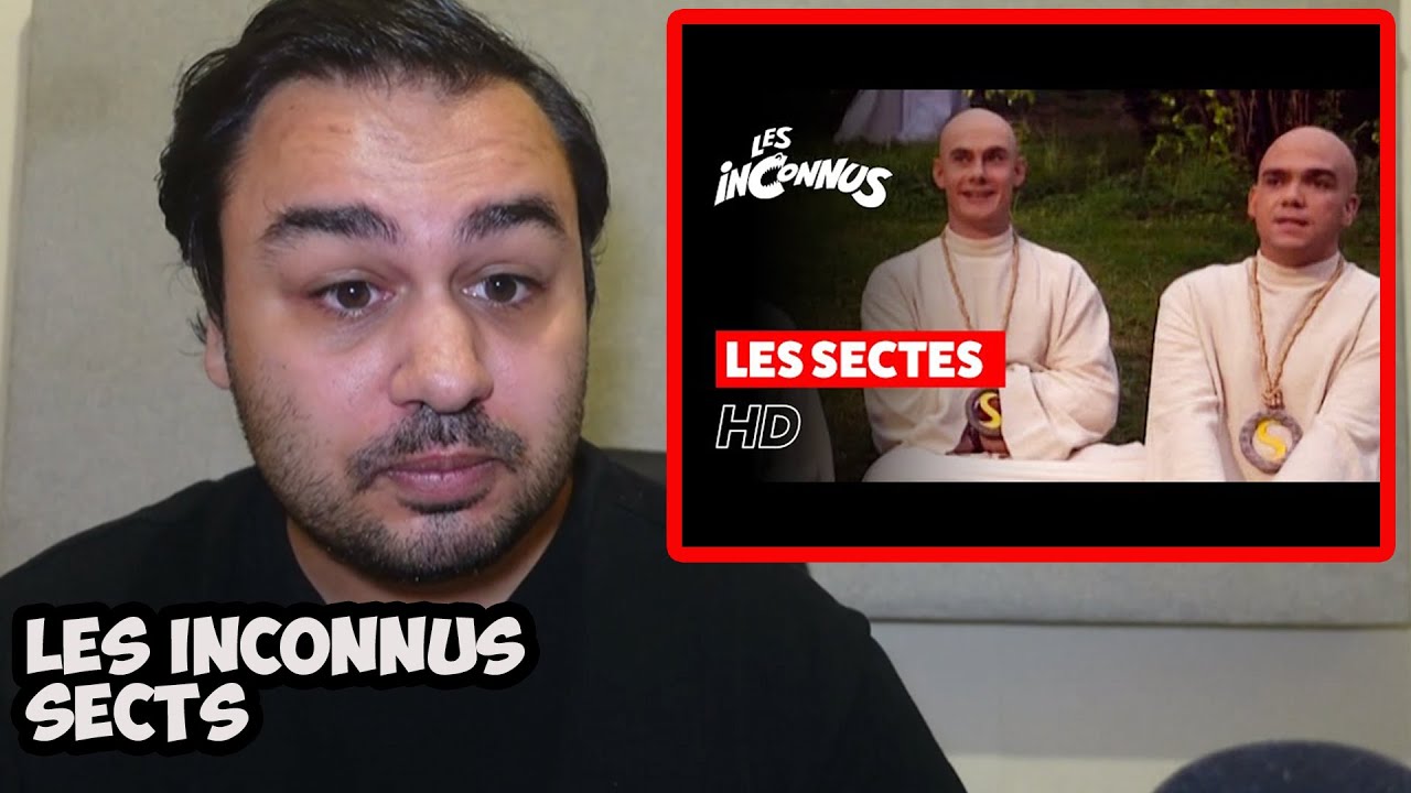 British Reaction To Sects / Religion Humor - Sketch Les Inconnus (French Comedy)