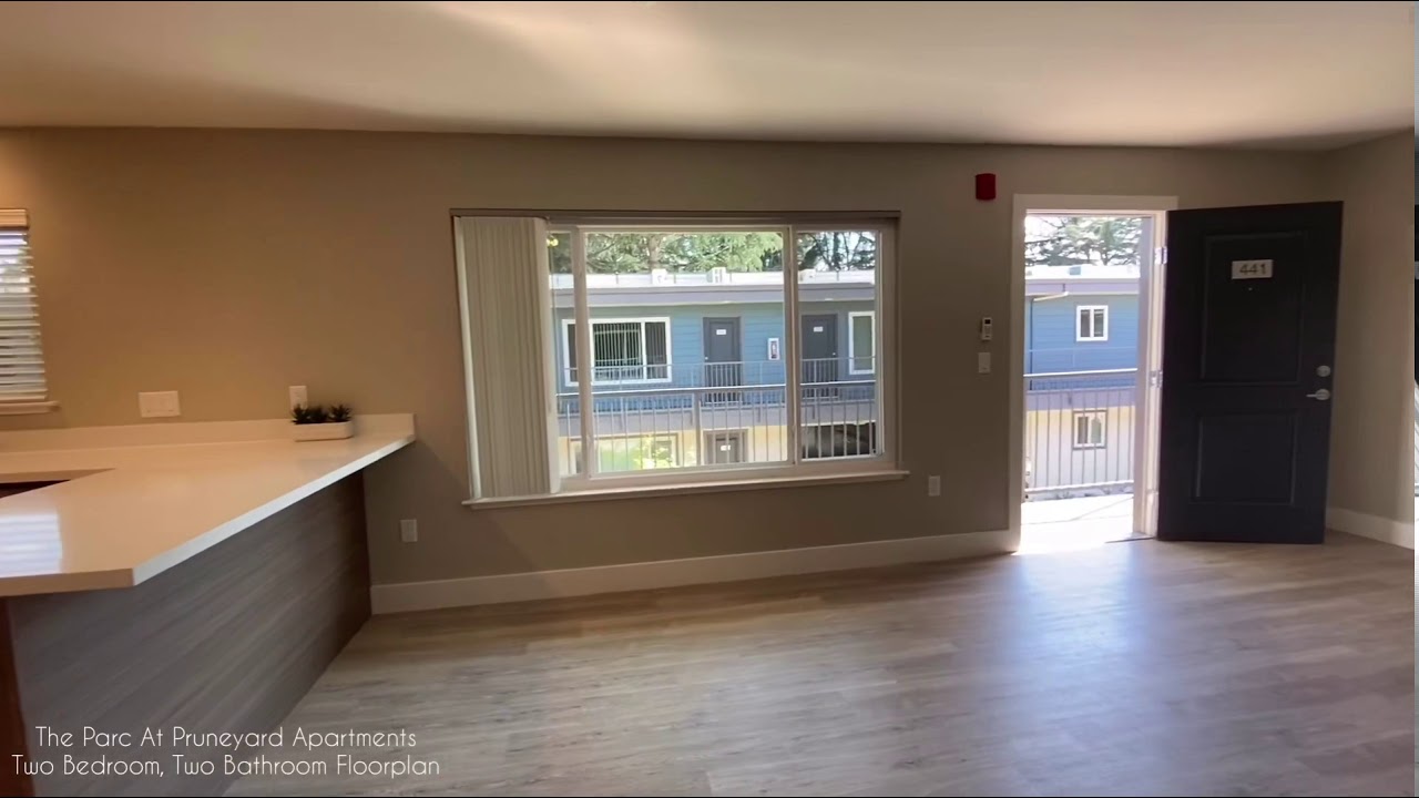 Two Bedroom, Two Bathroom Floorplan - Building 4