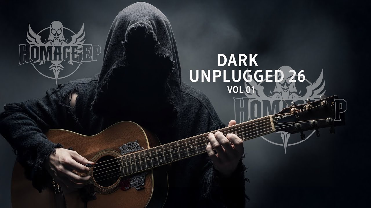 🌟🎶 Dark Unplugged 26 Vol 01 is a skeletal masterpiece of "Acoustic Noir Metal" 🎶🌟