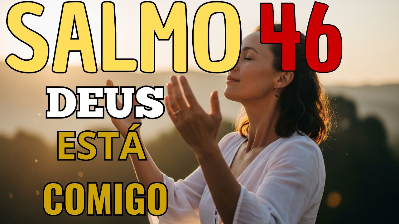 SALMO 46 — Deus é Seu Refúgio /| Escute Esta Oração Antes de Dormir🔴 Agora