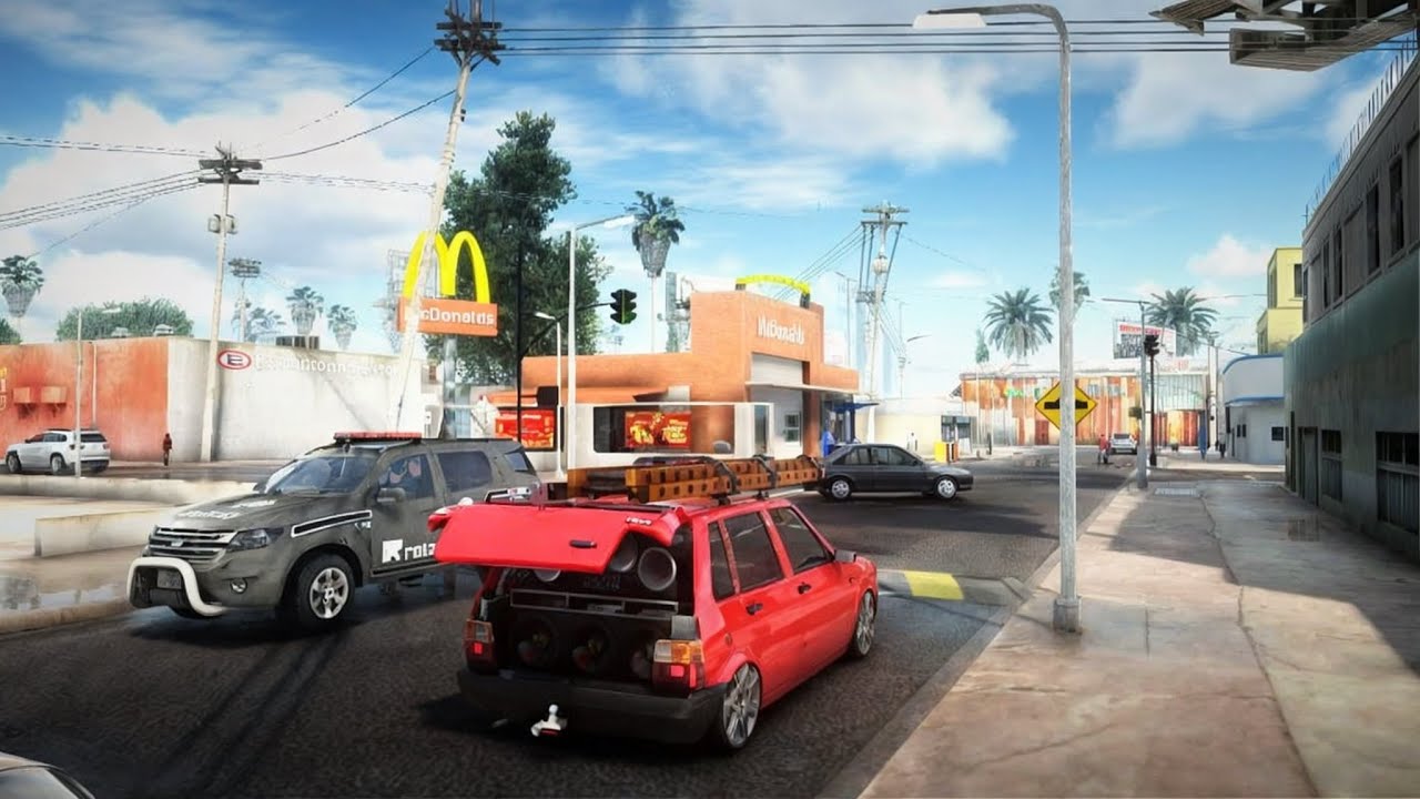 O MELHOR MOD GRAFICO ULTRA REALISTA PARA O GTA SAN ANDREAS DE PC (DIRECTX 3.0)