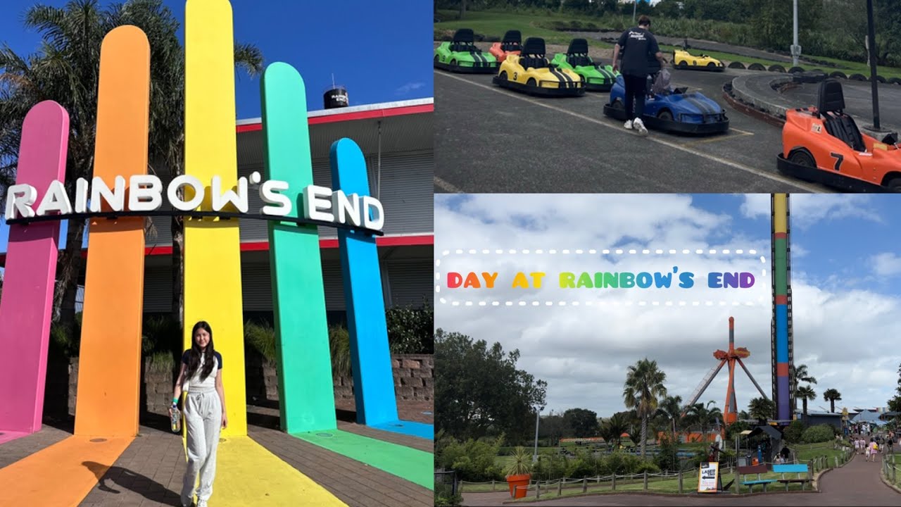 DAY AT RAINBOW'S END| 挑戰新西蘭過山車