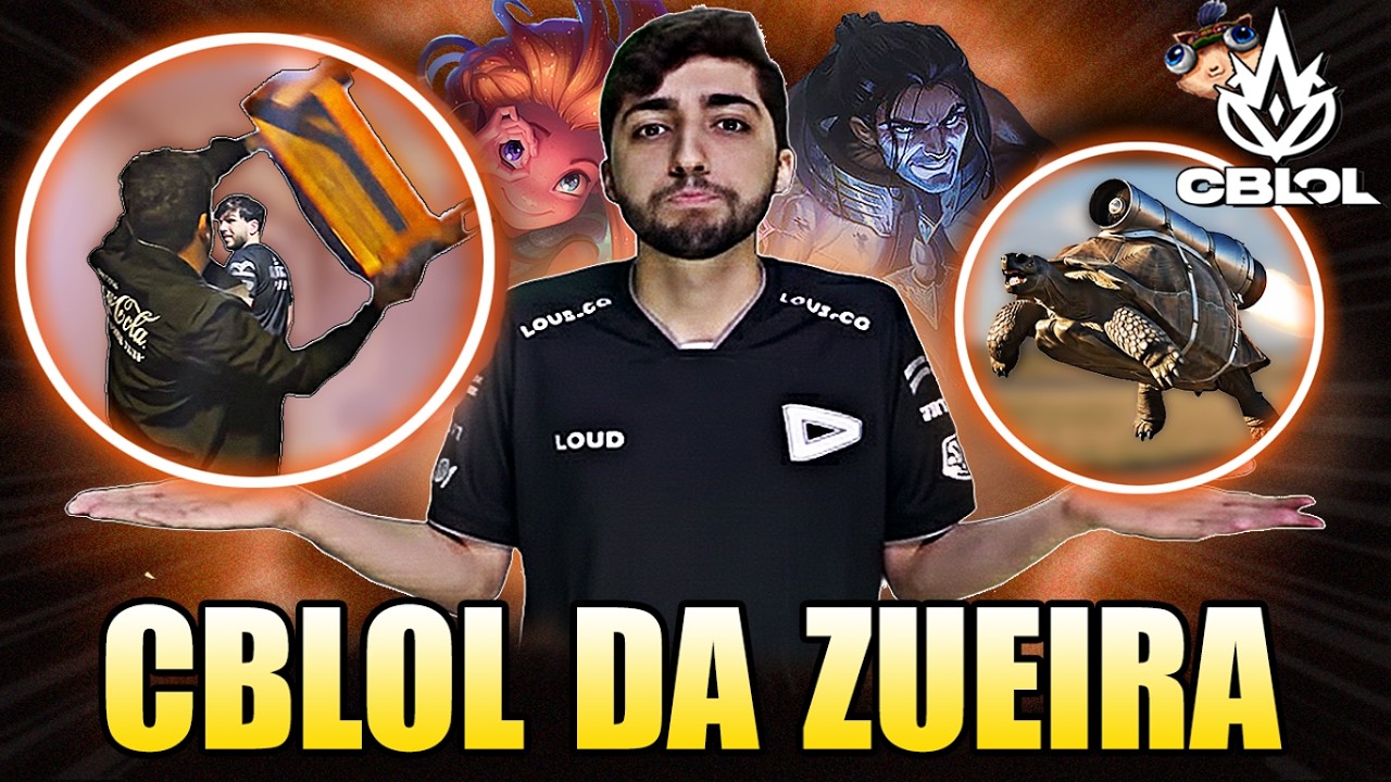 O MACRO da LOUD que DERRUBOU o JABUTI - CBLOL DA ZUEIRA