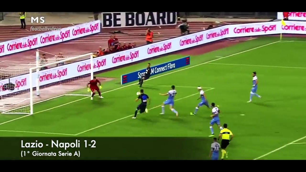 Tutti i gol del Napoli del girone d'andata 2018/2019