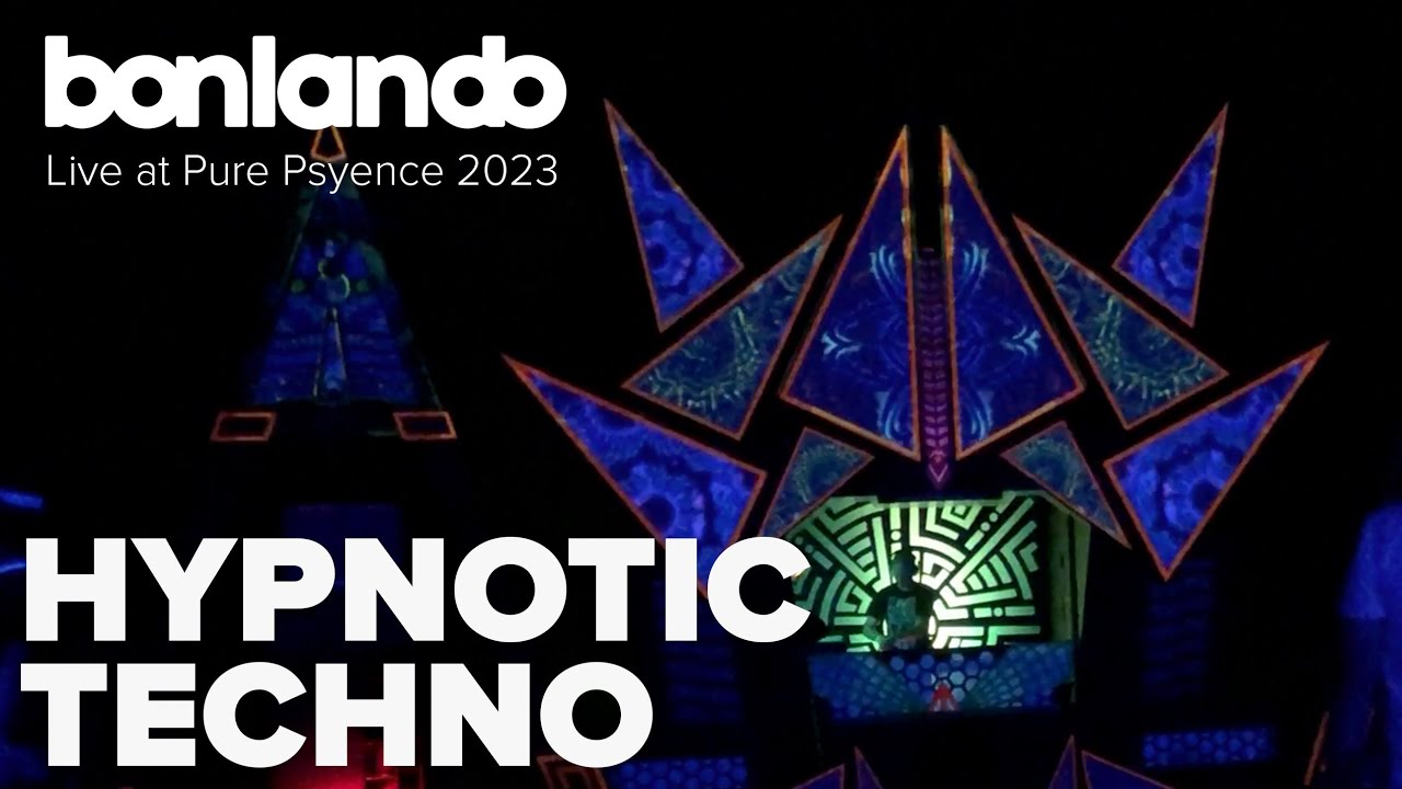 Bonlando - Live at Pure psyence 2023 - Hypnotic techno DJ Mix