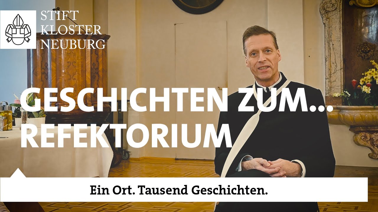 Das Refektorium - Der Speisesaal der Augustiner-Chorherren