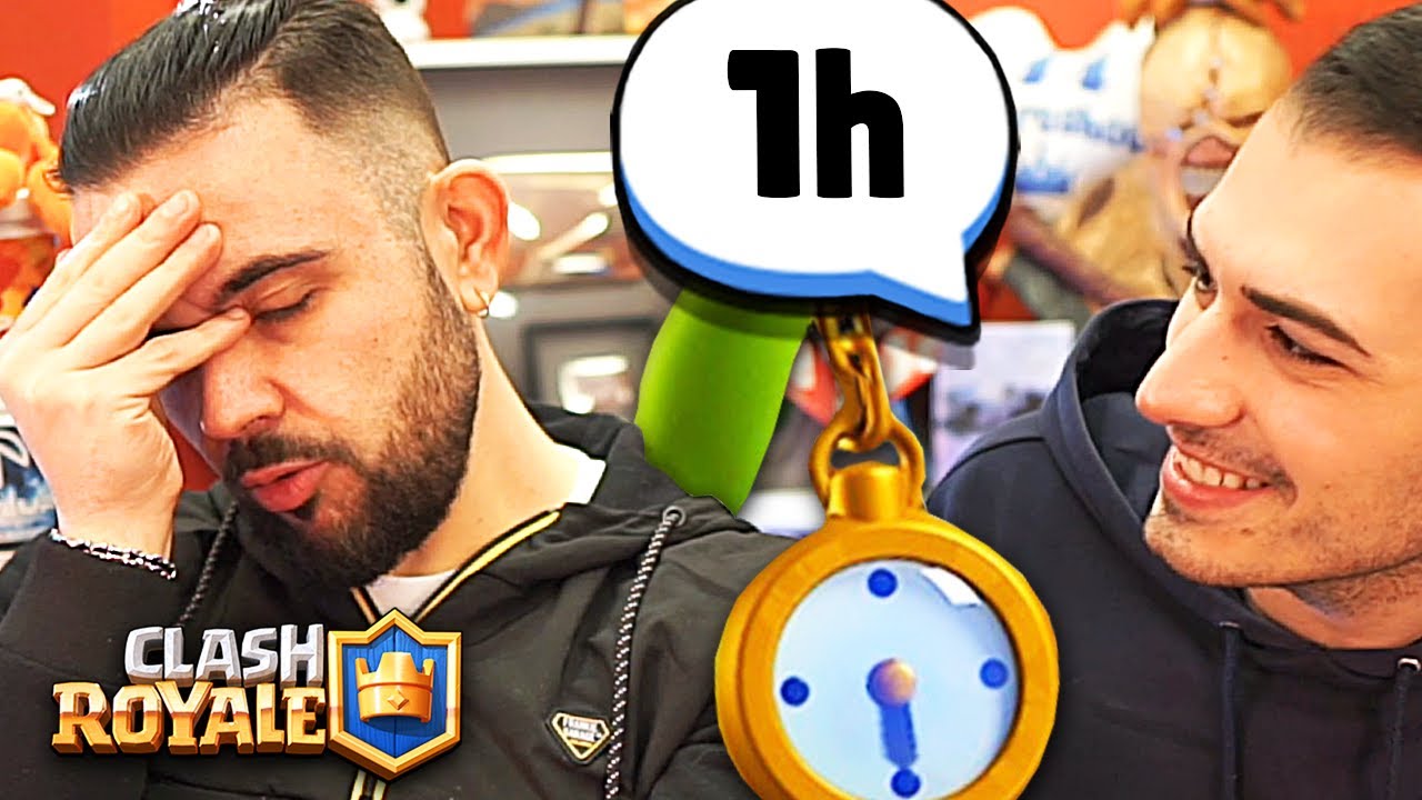 CICCIO IMPAZZISCE per 1 ORA sul MIO ACCOUNT! - Clash Royale