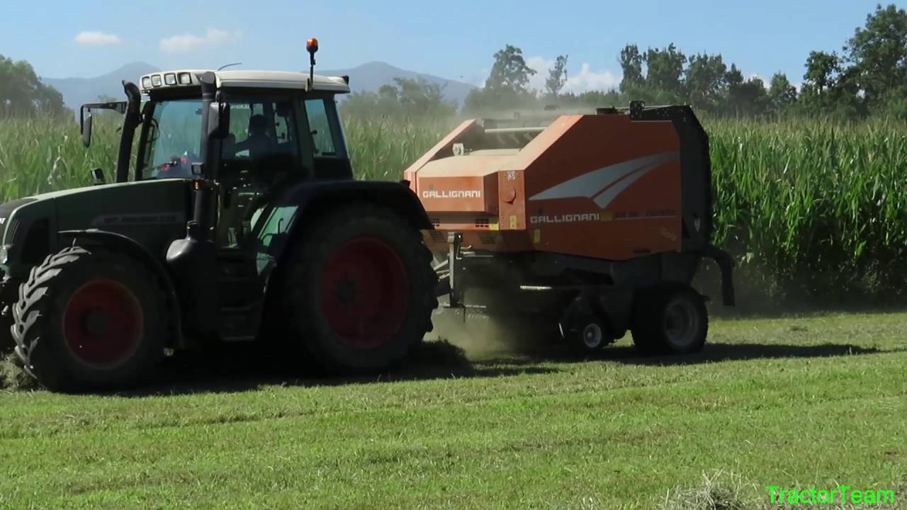 Fendt Vario 712+Gallignani Ga V6|Baling| Pure Sound| Gopro|