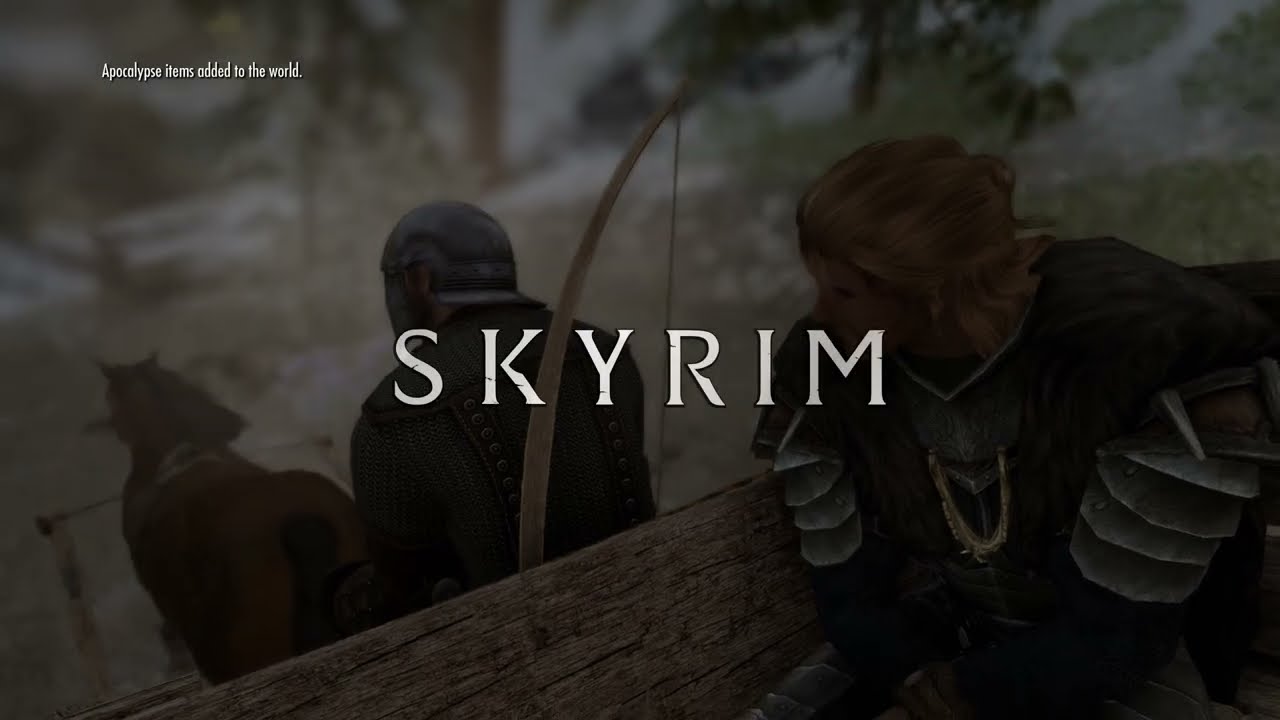 Skyrim SE 8K Ultra modded - Opening
