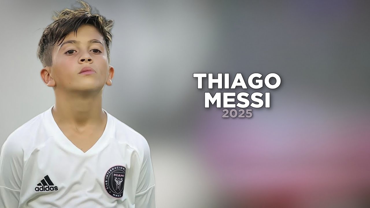 Thiago Messi - Is he Better than his Dad ? 🇦🇷