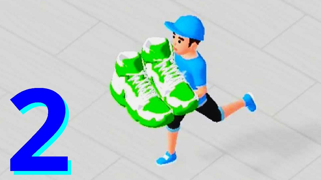👟 Outlets Rush 👕 GAMEPLAY Part 2 MAXED Out 1st Store (Android, iOS)