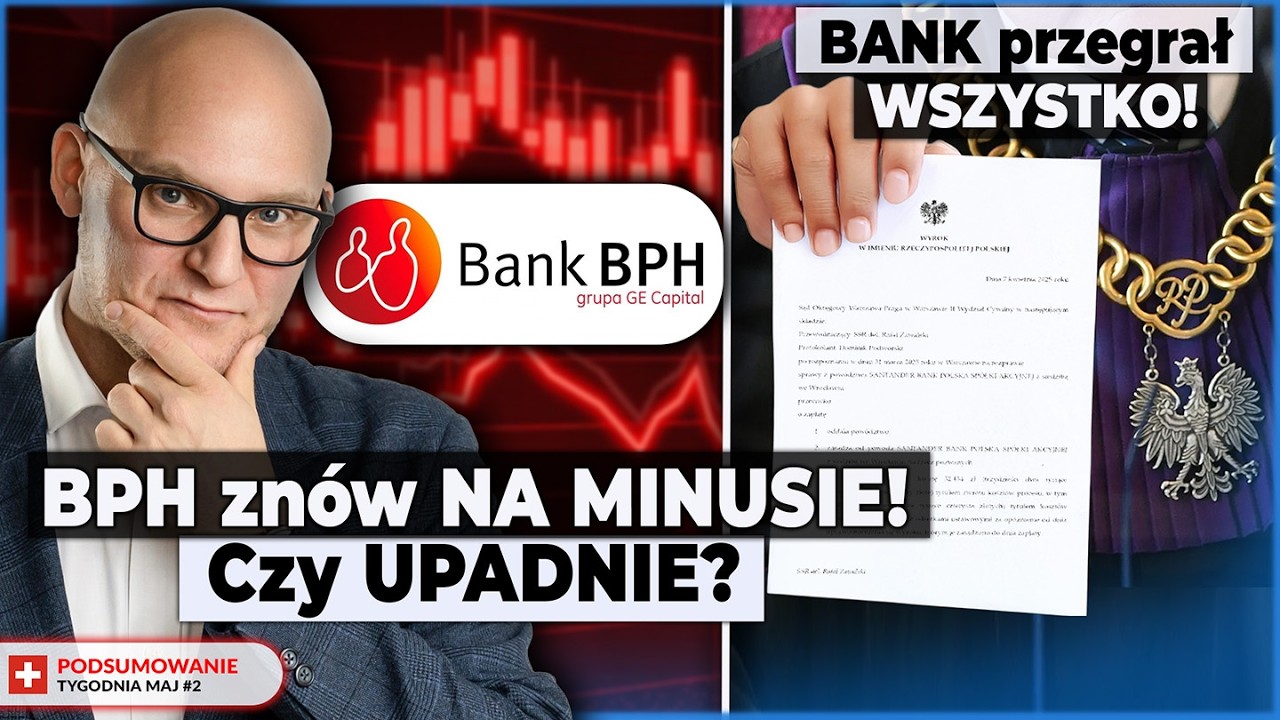 BANK BPH znów ze STRATĄ! Czy może UPAŚĆ? Co dalej z FRANKOWICZAMI? (SANTANDER, PRZEDAWNIENIE, TSUE)
