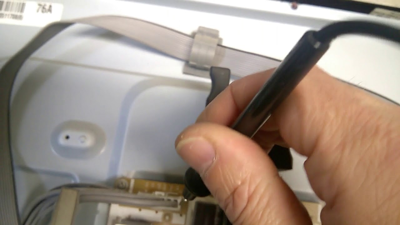 acionamento manual fonte plasma pl42c450 samsung e teste do pdp com o auto gen