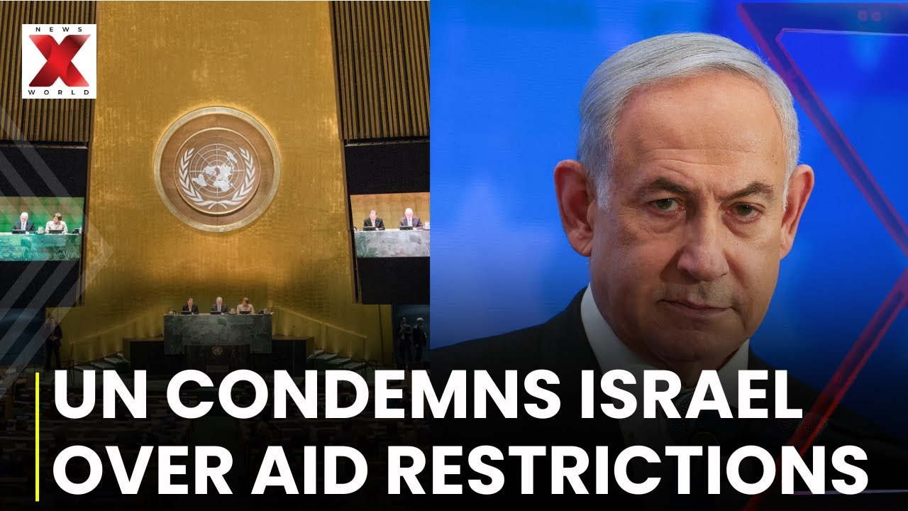 UN Condemns Israel Over Gaza Aid Blockade, Warns Of Mass Displacement | NewsX World