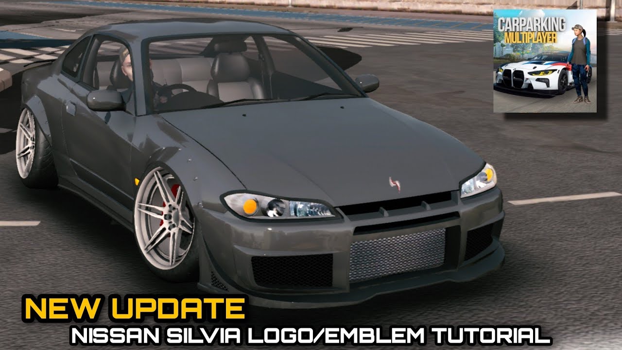 New Nissan Silvia Logo/Emblem Tutorial in Car Parking Multiplayer New Update