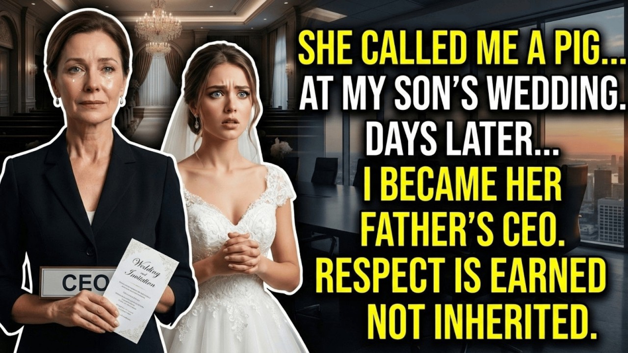 “She Called Me a Pig at My Son’s Wedding”—A Real In Law Revenge Story