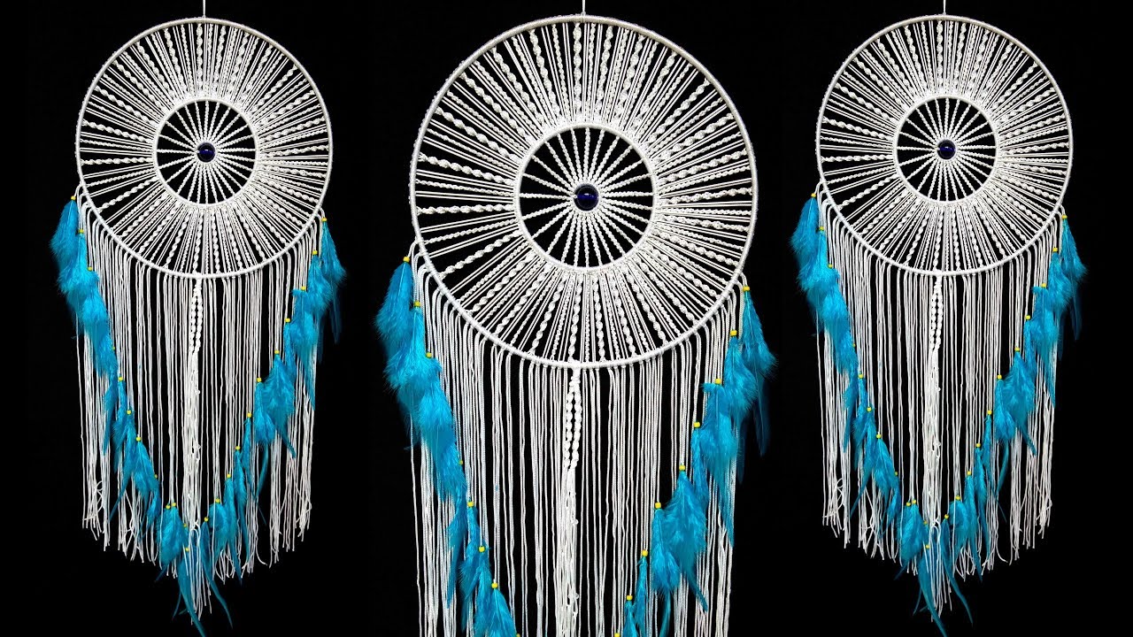 How to make Dream Catcher Slow Tutorial | DIY Easy Craft